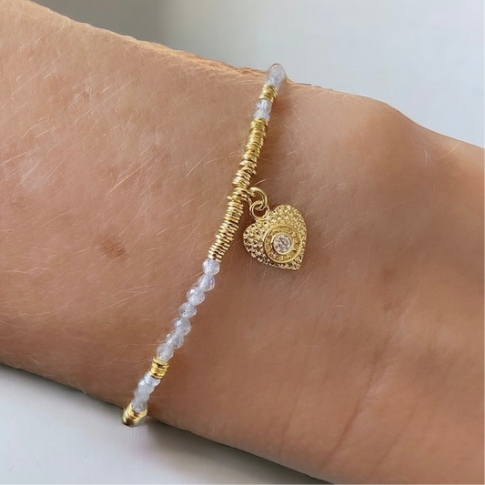 Pulsera val oro