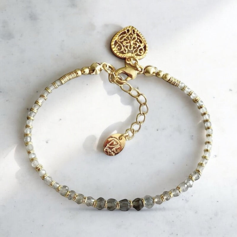 Pulsera degradé oro