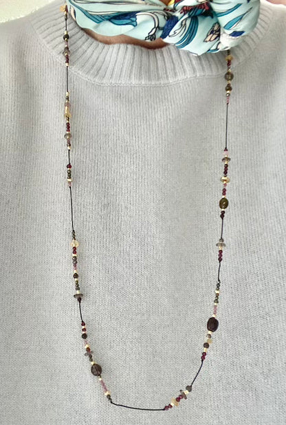 Collar hilo bari oro