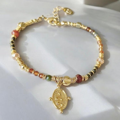 Pulsera siena serpiente oro