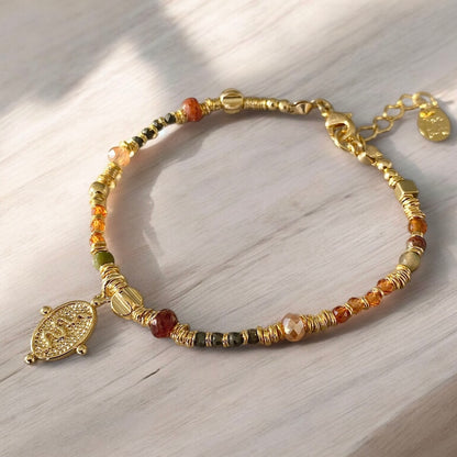 Pulsera siena serpiente oro