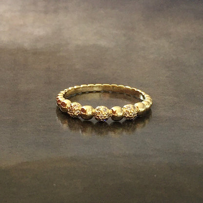 anillo mila oro